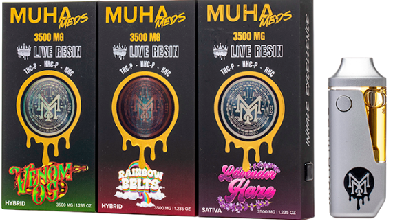 Muha Meds Live Resin Disposable 3.5G
